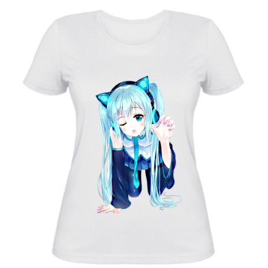 

Женская футболка Stedman Anime Girl 8 XS Белый