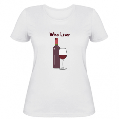 

Женская футболка Stedman Wine lover  Белый, Женская футболка Stedman Wine lover XL Белый