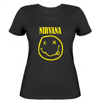 

Женская футболка Stedman Nirvana (Нирвана) XL Черный