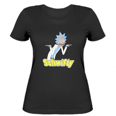 

Женская футболка Stedman Schwifty XL Черный