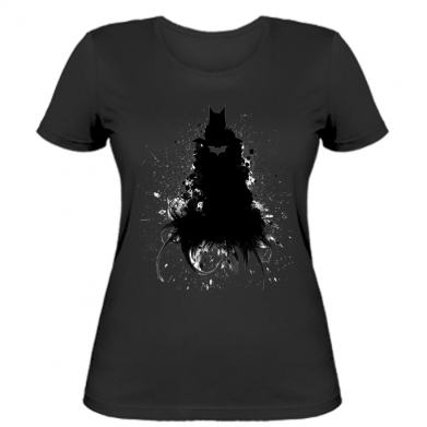 

Женская футболка Stedman Batman Spray S Черный
