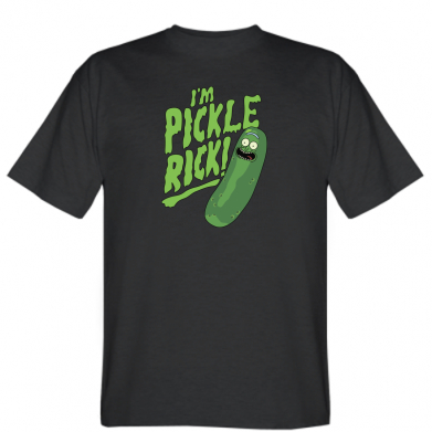 

Мужская футболка Stedman I'm Pickle Rick! XXL Черный