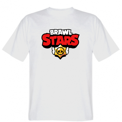 

Мужская футболка Stedman Brawl Stars Logotype XXL Белый