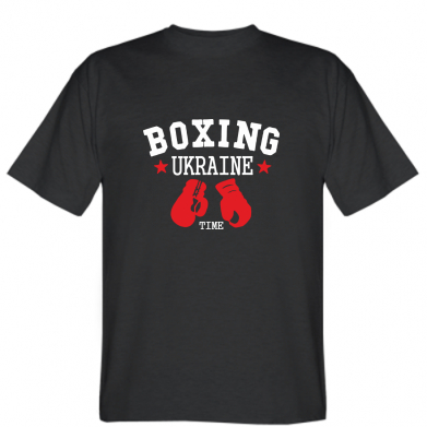 

Мужская футболка Stedman Boxing Ukraine  Черный, Мужская футболка Stedman Boxing Ukraine XL Черный