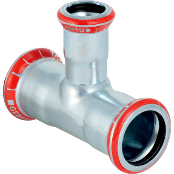 

Тройник Geberit Mapress переходной из углеродистой стали d 35x15x35 (21212)