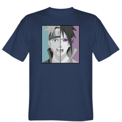 

Мужская футболка Stedman Naruto and Sasuke boys  Темно-синий, Мужская футболка Stedman Naruto and Sasuke boys S Темно-синий