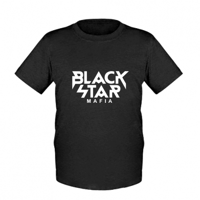 

Детская футболка для мальчиков Stedman Black Star Mafia XS Черный