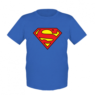 

Детская футболка для мальчиков Stedman Superman Symbol XS Синий