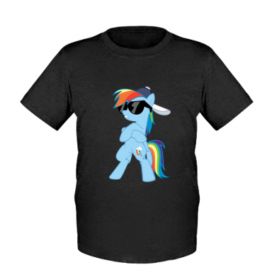 

Детская футболка для мальчиков Stedman Rainbow Dash Cool XS Черный