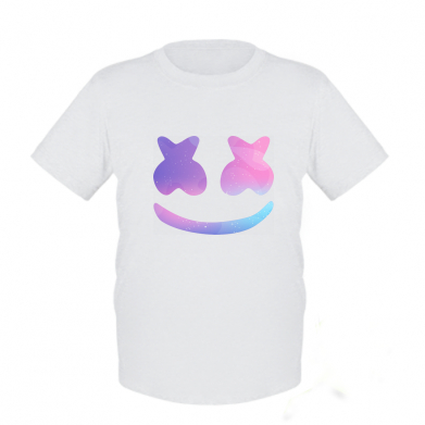 

Детская футболка для мальчиков Stedman Marshmello and smile S Белый