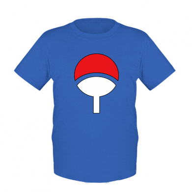 

Детская футболка для мальчиков Stedman Uchiha symbol XS Синий