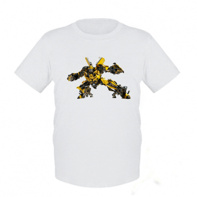 

Детская футболка для мальчиков Stedman Transformer Bumblebee XL Белый
