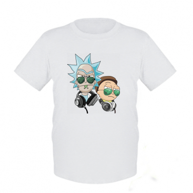 

Детская футболка для мальчиков Stedman Rick and Morty on style L Белый