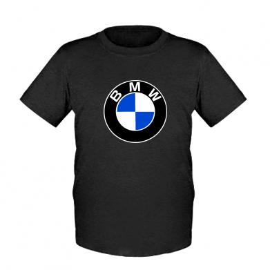 

Детская футболка для мальчиков Stedman BMW XL Черный