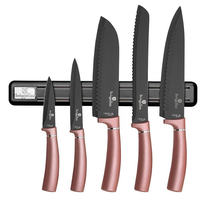 

Набор ножей Berlinger Haus 6 предметов I-Rose Edition BH-2538