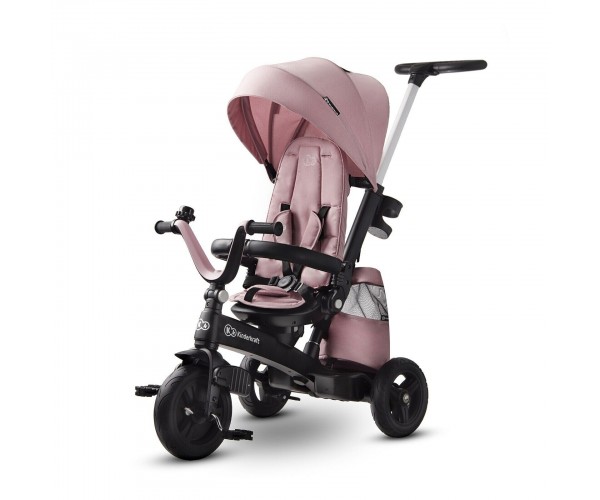 

Велосипед трехколесный Kinderkraft Easytwist Розовый