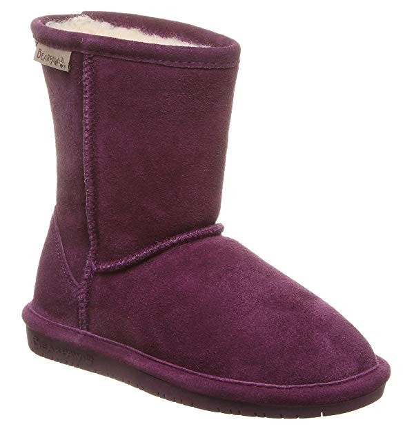 

Замшевые угги Bearpaw Emma 37-38 малиновый