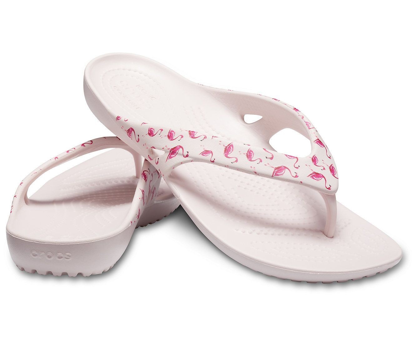 

Флипы Crocs Kadee II Seasonal, W9, 39-40, фламинго, розовые