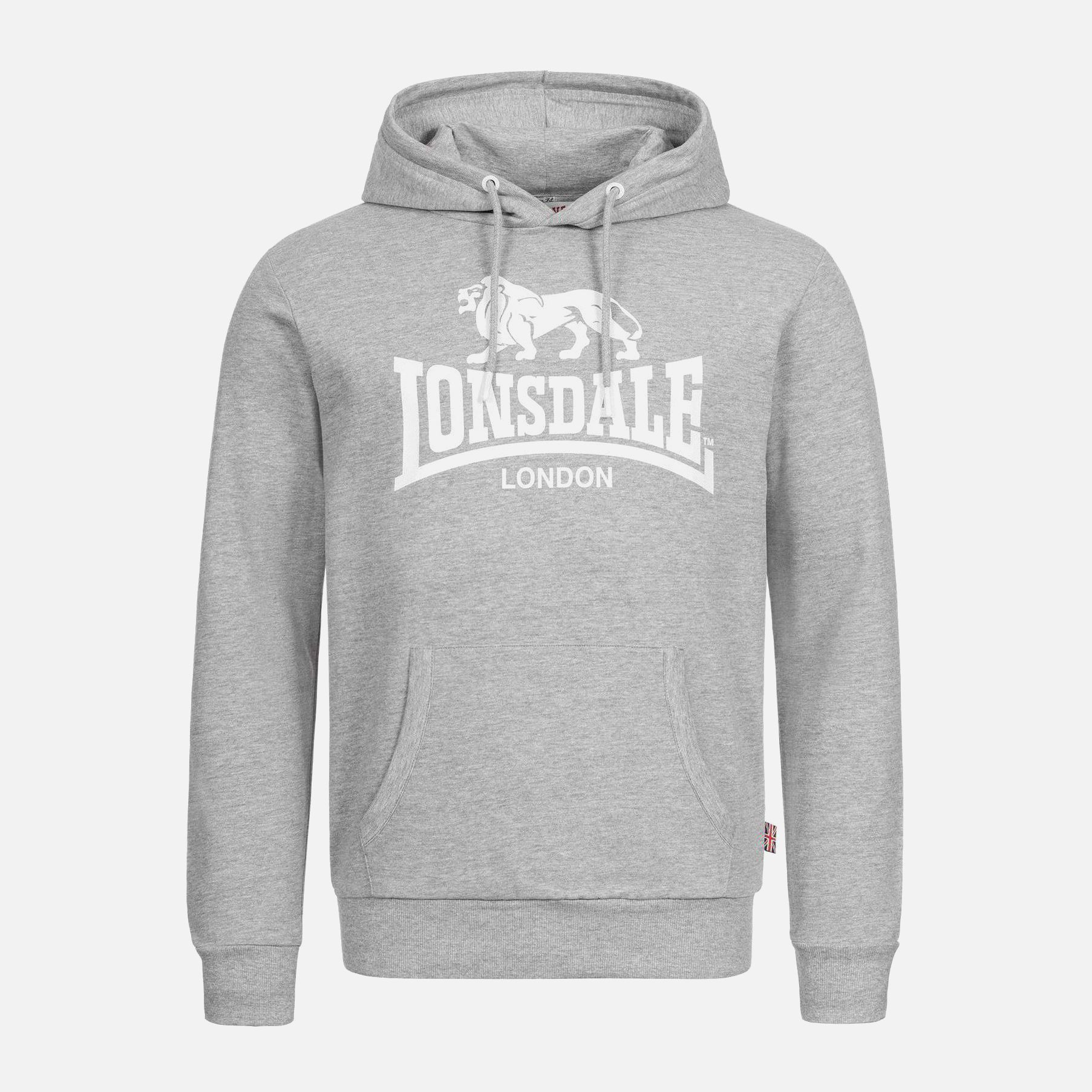 

Худи Lonsdale Fremington 117033-1004  MarlGrey, Худи Lonsdale Fremington 117033-1004 Xl MarlGrey