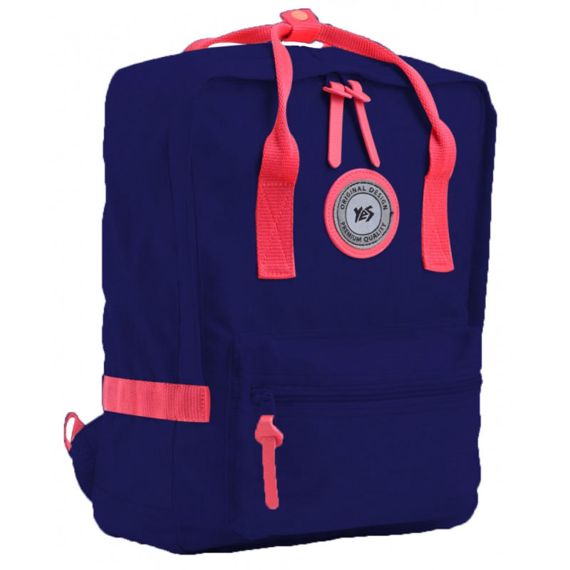 

Рюкзак подростковый YES ST-24 Navy peony, 36x25.5x13.5 (555581)