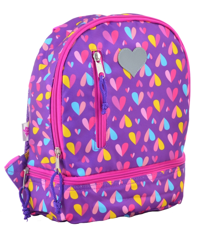 

Рюкзак детский YES K-21 Hearts, 27x21.5x11.5 (555314)