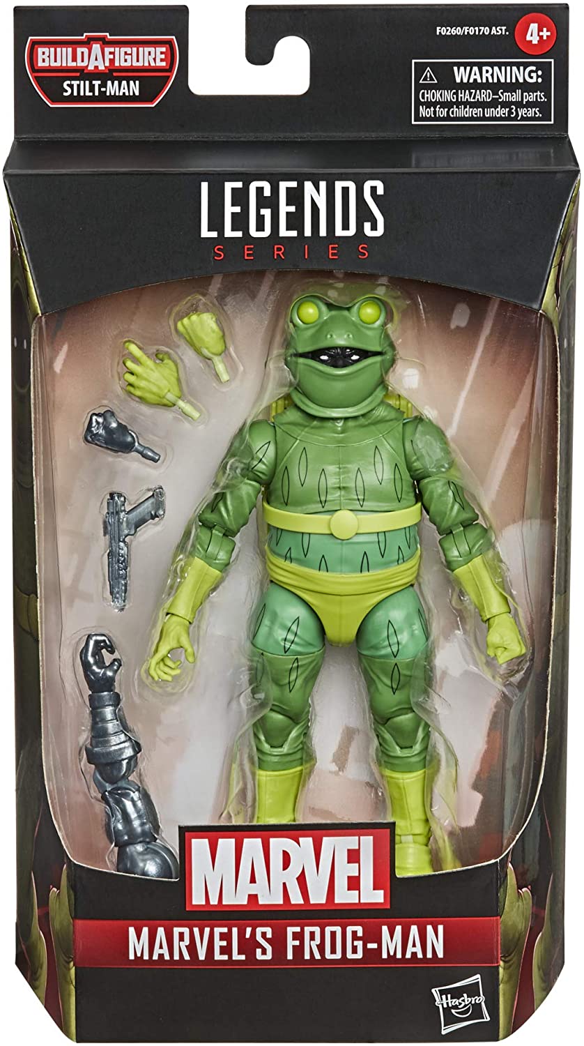 

Фигурка Марвел Человек-Лягушка Legends Series Marvels Frog-Man Baf Stil Man Hasbro F0260