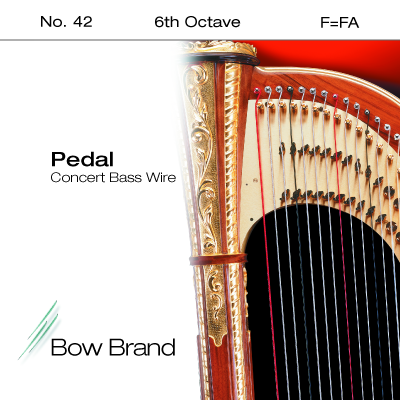 

Струна F6 для арфы Bow Brand Pedal Wires PW-42F6