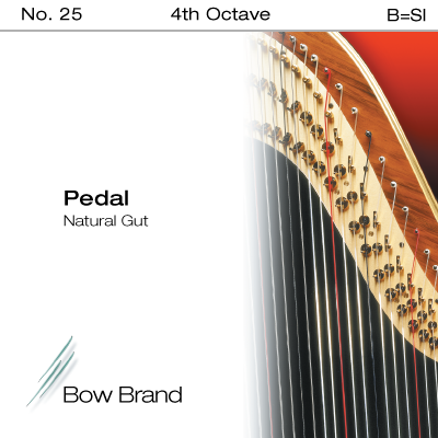 

Струна B4 для арфы Bow Brand Pedal Natural Gut PS-25B4