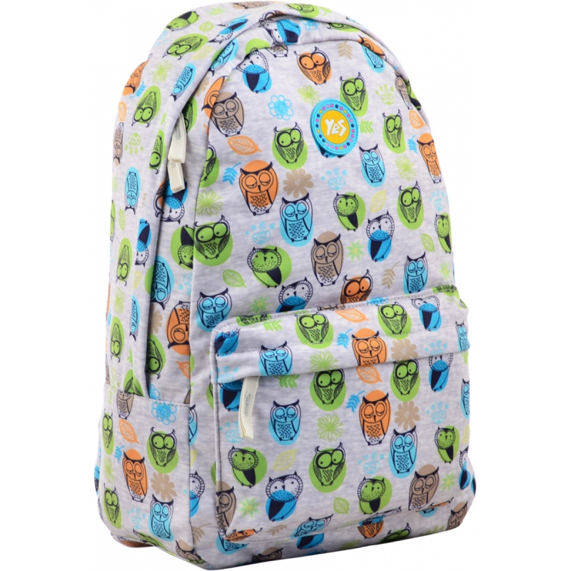 

Рюкзак YES ST-31 Funny owls (555427) L (145-175 см) серый