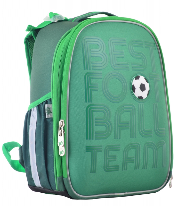 

Рюкзак школьный каркасный YES H-25 Football, 35x26x16 (555373)