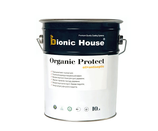 

Антисептик для дерева ORGANIC PROTECT OIL Bionic-House 10л Бесцветный
