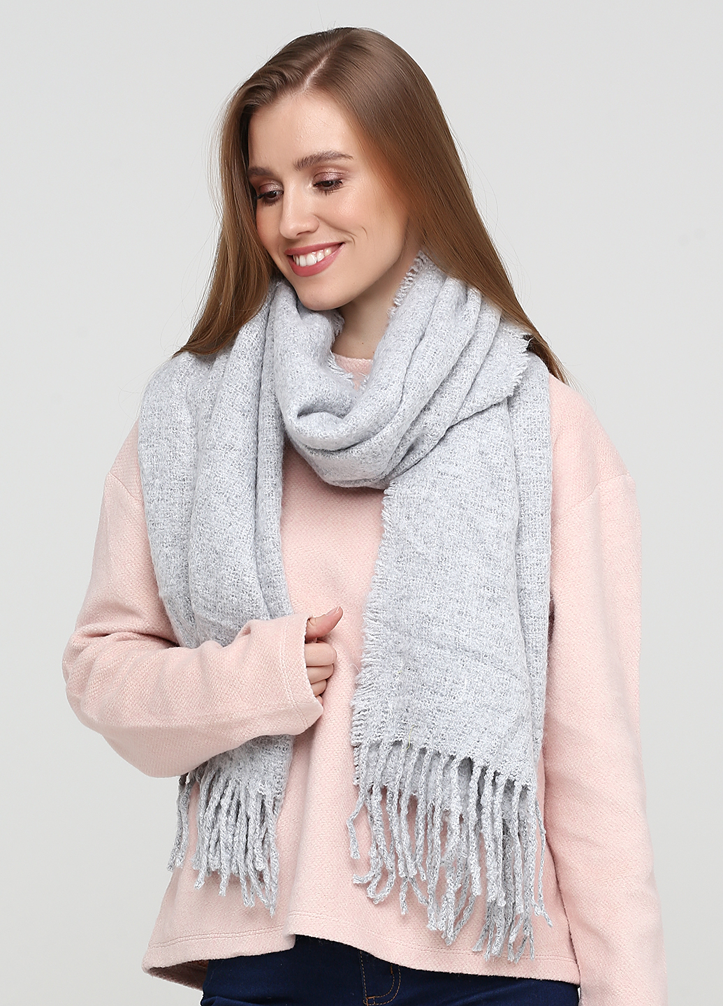 

Шарф H&M Серый 0595283_03
