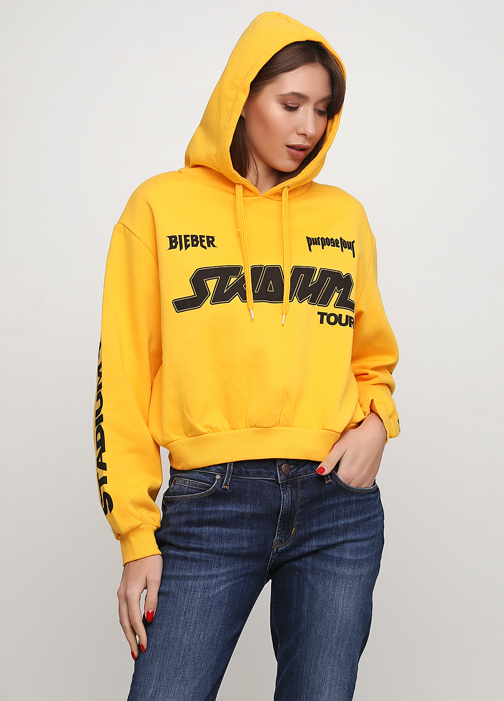

Худи H&  Желтый 0592879_04, Худи H&M M Желтый 0592879_04