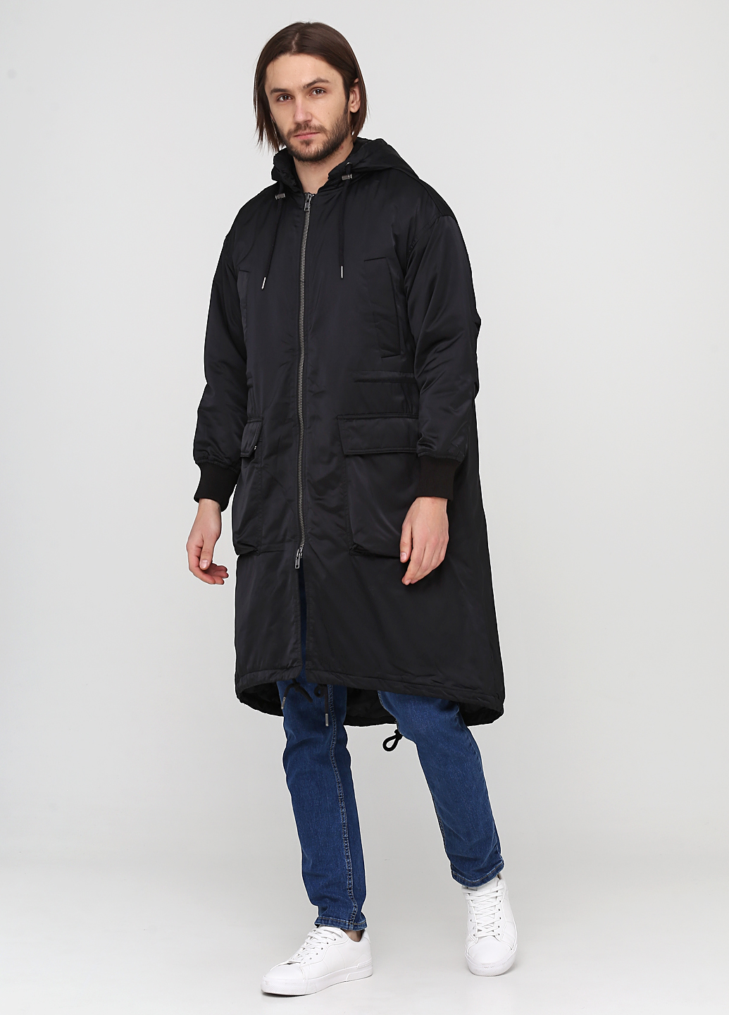 

Куртка парка Monki S Черный 0514617