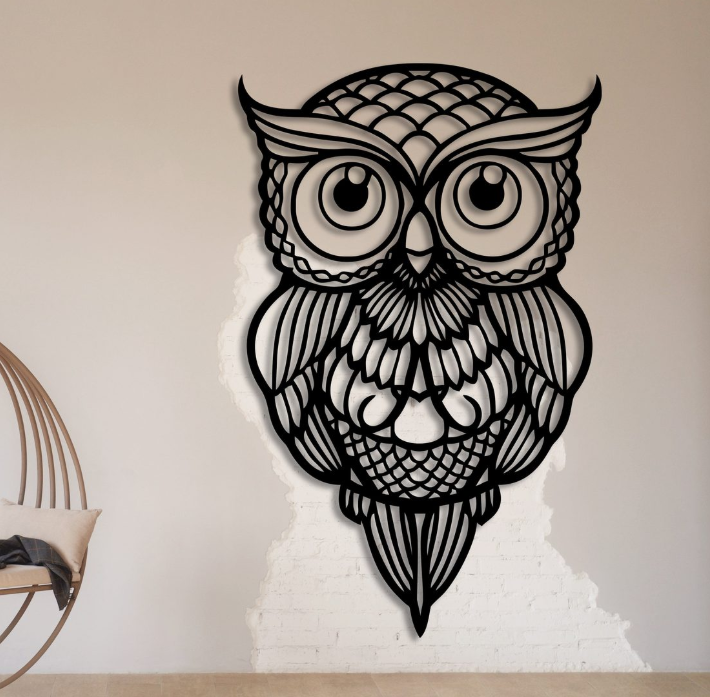 

Картина из дерева DECART Owl 87x55 см