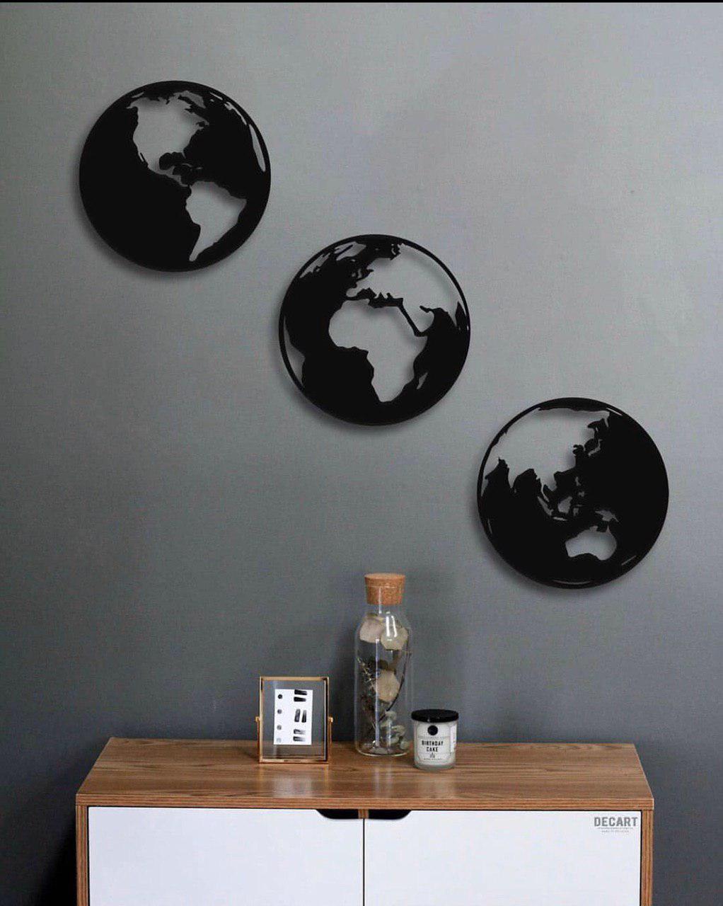 

Картина из дерева DECART Planets из 3 планет 50x50 см
