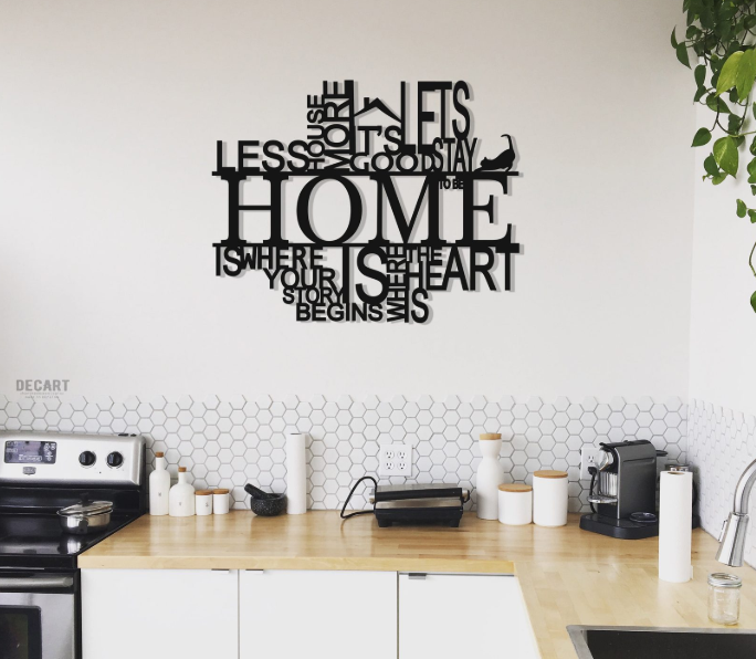 

Картина из дерева DecArt Home 90x71 см