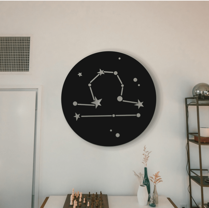 

Картина из дерева DecArt Знак зодиака Весы 90x90 см