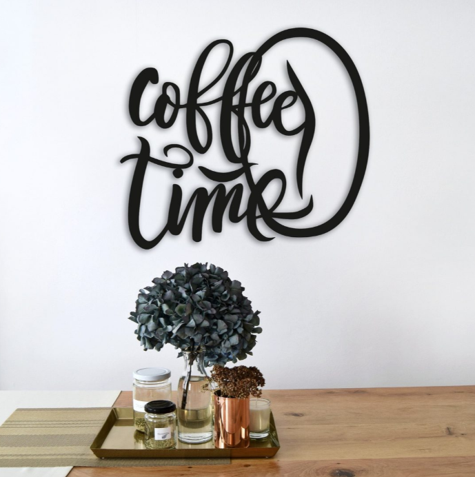 

Картина из дерева DECART Coffe Time 40x35 см