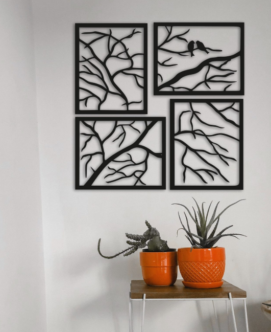 

Картина из дерева DecArt Панно птицы 91x90 см