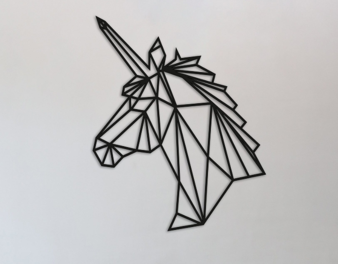

Картина из дерева DecArt Unicorn 75x60 см
