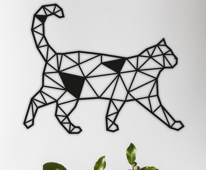 

Картина из дерева DecArt Cat 62x50 см