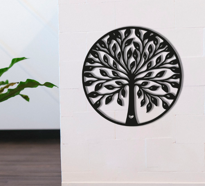 

Картина из дерева DecArt Round Tree 90x90 см