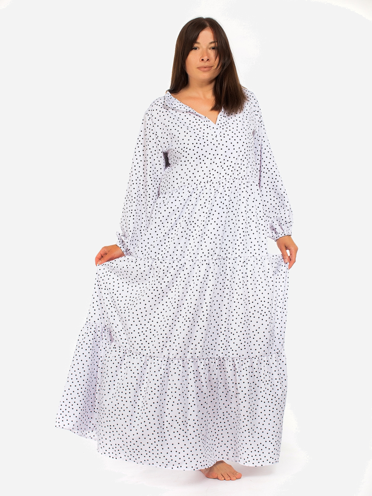 

Платье New Trend Women ПРО_0672 - Белое, Платье New Trend Women ПРО_0672 42-46 Белое