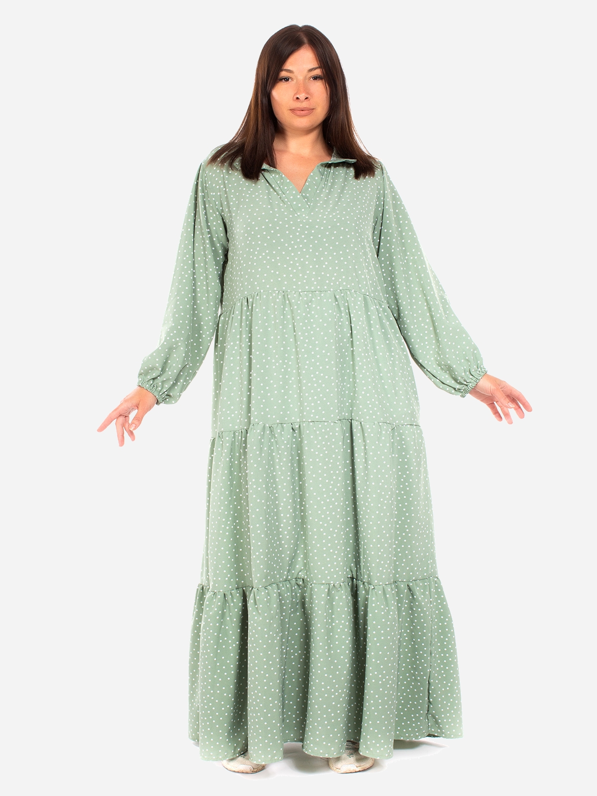 

Платье New Trend Women ПРО_672 - Оливка, Платье New Trend Women ПРО_672 42-46 Оливка