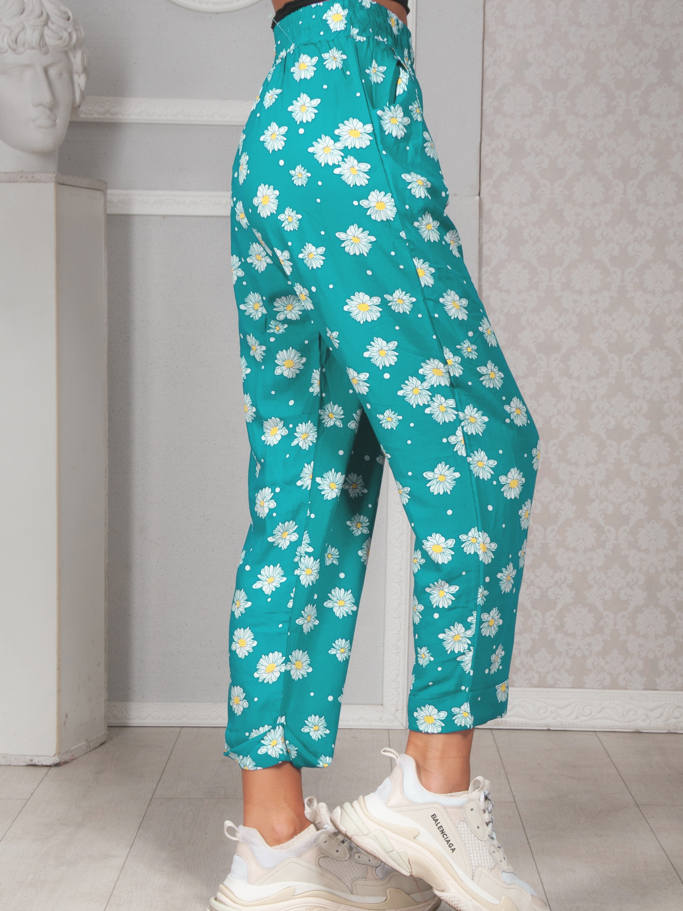 

Брюки New Trend Women ПРО-66  Зеленые, Брюки New Trend Women ПРО-66 L Зеленые