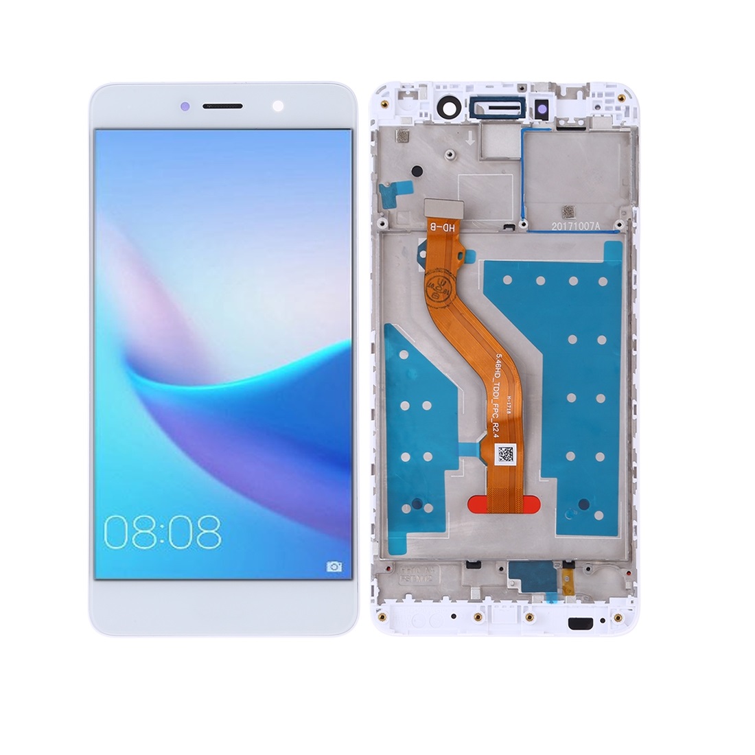 

Дисплей для Huawei Y7 2017 (TRT-L21) / Y7 Prime / Nova Lite Plus с сенсором белый и рамкой