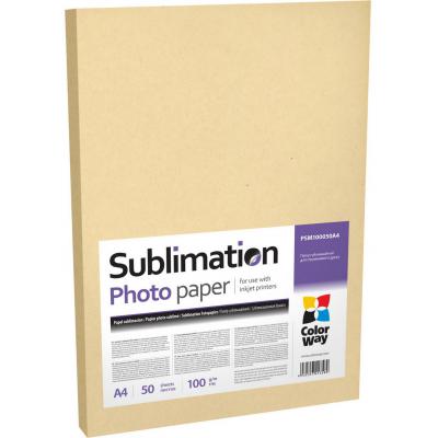 

Бумага Colorway A4 Sublimation (PSM100050A4)