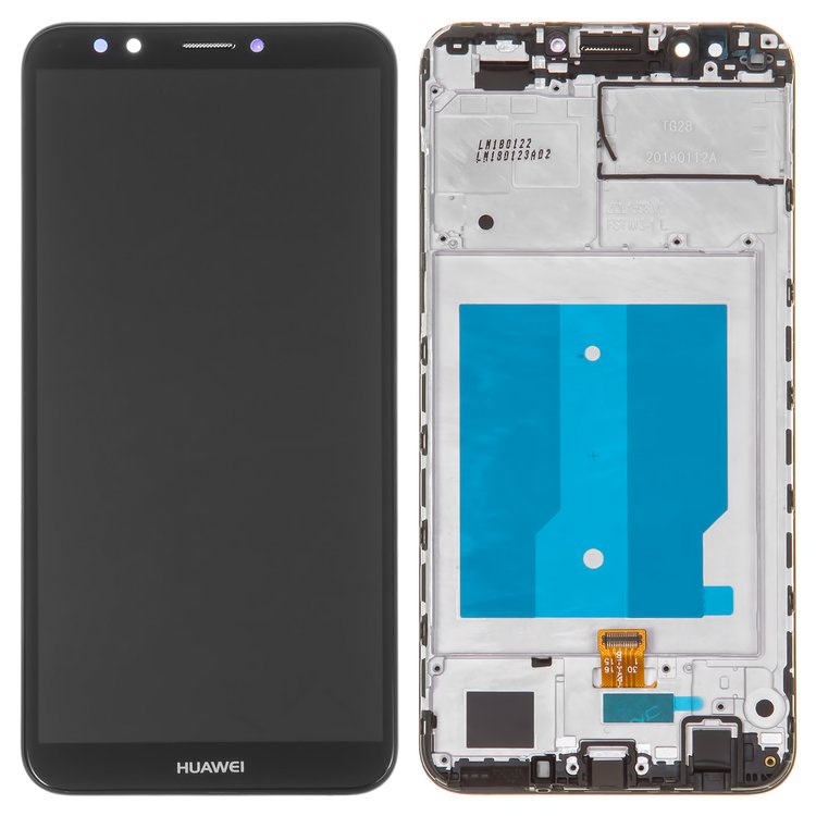 

Дисплей для Huawei Honor 7C Pro 5.99 (LND-L29) с сенсором черный и рамкой