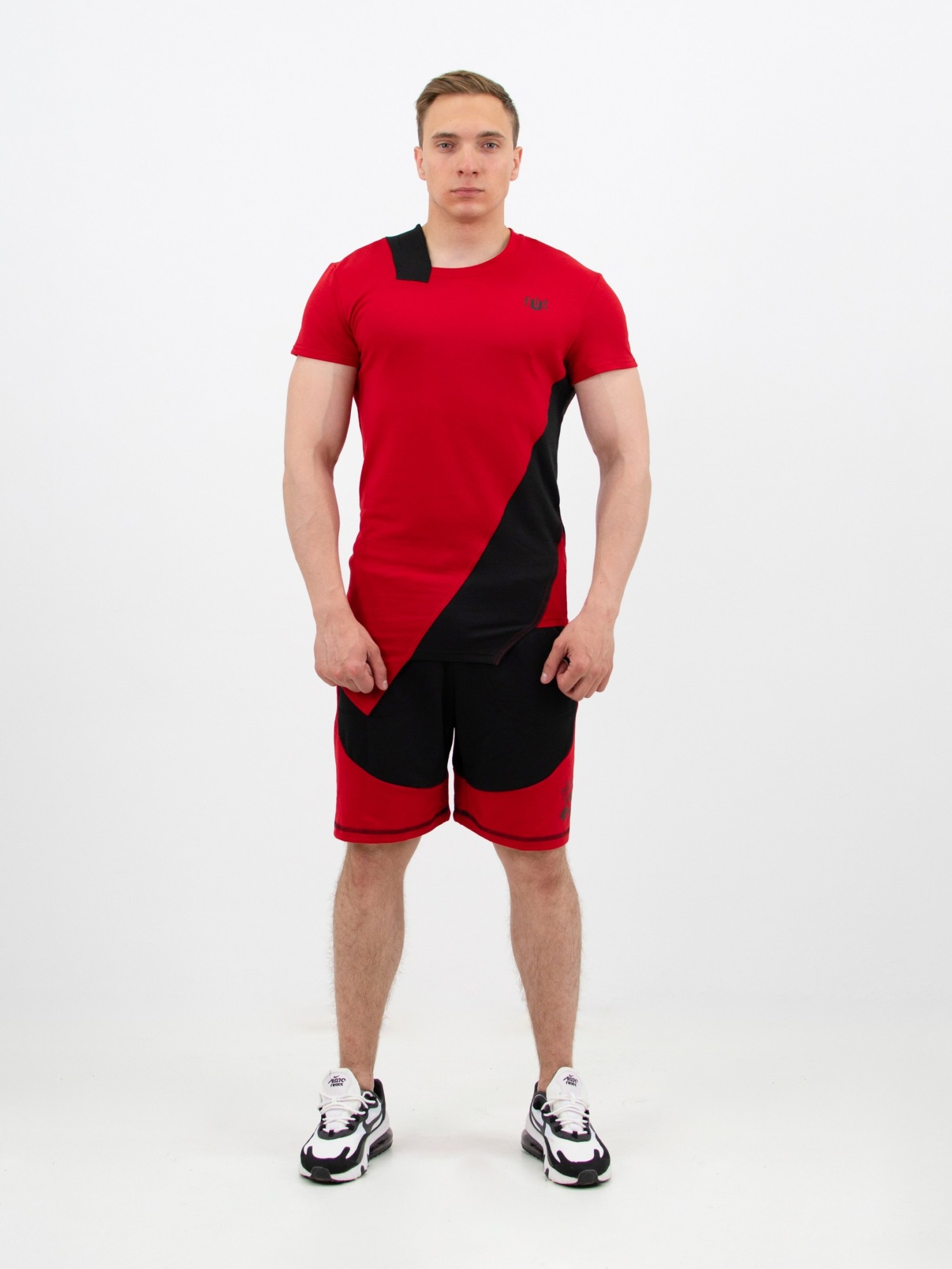 

Мужской спортивный комплект fitU Grade b-red 1.1  Красно-черный, Мужской спортивный комплект fitU Grade b-red 1.1 L Красно-черный